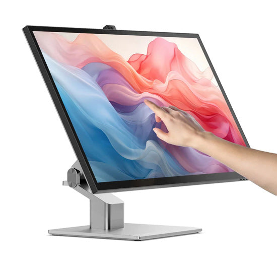 Monitor Clarity Fold Touch 32" 4K UHD con Power Delivery de 65W, webcam y soporte plegable