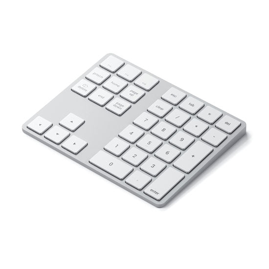 Extensión de teclado inalámbrico Plata