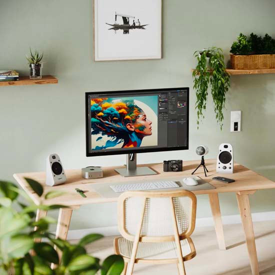 Monitor Clarity 5K Touch 27" UHD con alimentación USB-C y pantalla táctil