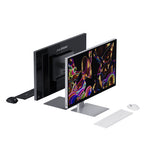 Monitor de acoplamiento Aspekt 32'' 4K UHD con carga USB de 145 W Space Grey Matte