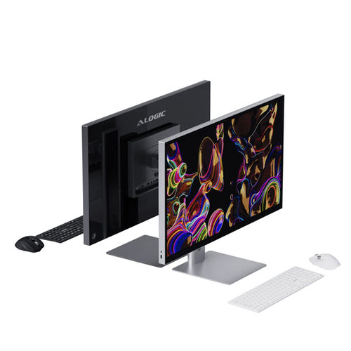 Monitor de acoplamiento Aspekt 32'' 4K UHD con carga USB de 145 W Space Grey Matte
