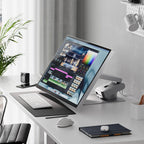 Monitor Aspekt Touch 32" 4K con pantalla táctil y carga USB de 145W Space Grey Matt