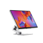 Monitor Aspekt Touch de 32" 4K con pantalla táctil y carga USB de 145 W, color Plata Mate