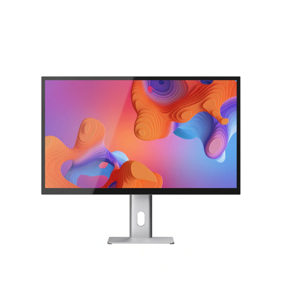 Monitor Aspekt Touch de 32" 4K con pantalla táctil y carga USB de 145 W, color Plata Mate