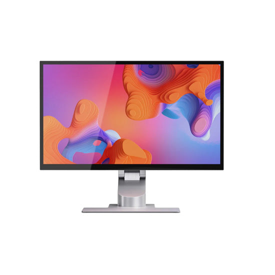 Monitor Aspekt Touch de 32" 4K con pantalla táctil y carga USB de 145 W, color Plata Mate