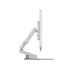 Monitor Aspekt Touch de 32" 4K con pantalla táctil y carga USB de 145 W, color Plata Mate