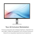 Monitor Clarity Max 32” UHD 4K con alimentación USB-C