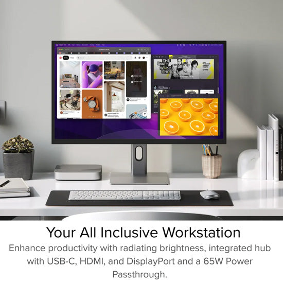 Monitor Clarity Max 32” UHD 4K con alimentación USB-C