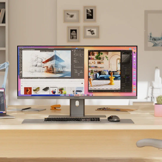 Monitor LCD EDGE 40" 5K con 90W PD Gris Espacial
