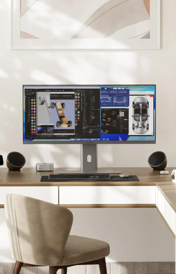 Monitor LCD EDGE 40" 5K con 90W PD Gris Espacial