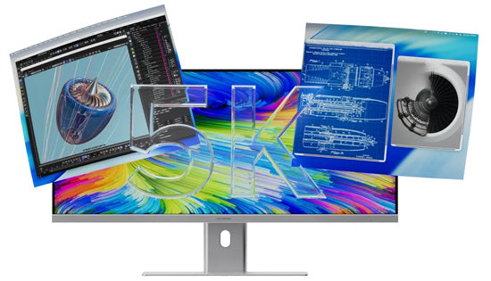 Monitor LCD 5K EDGE 40" con Power Delivery 90W Plata