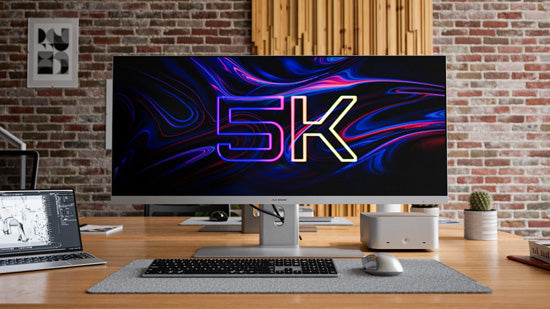 Monitor LCD 5K EDGE 40" con Power Delivery 90W Plata