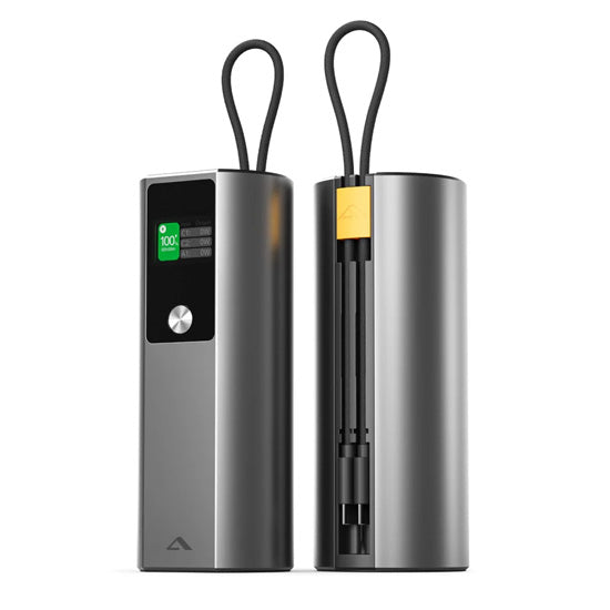 Ark Pro Batería Externa 27.600mAh, Carga USB 160W + Cable USB-C 50cm