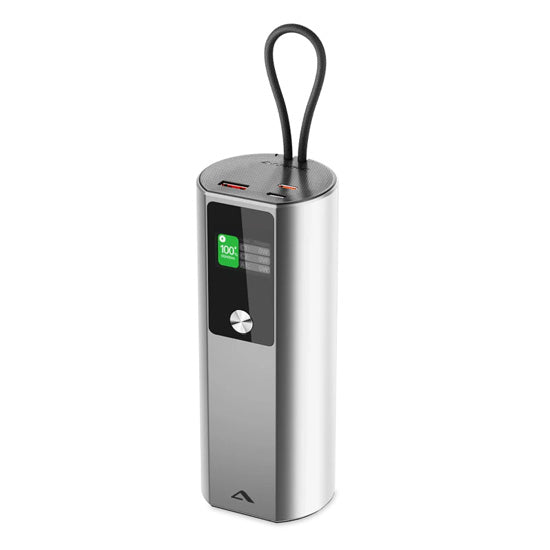 Ark Pro Batería Externa 27.600mAh, Carga USB 160W + Cable USB-C 50cm