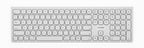 Teclado AZERTY inalámbrico recargable USB-C Echelon Blanco