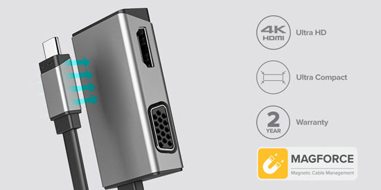Adaptador 2 en 1 MagForce Duo Play