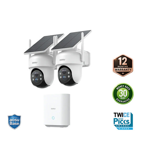 Kit de 2 cámaras solares D1 Classic