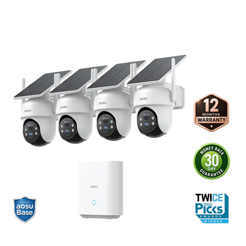 Kit de 4 cámaras solares D1 Classic