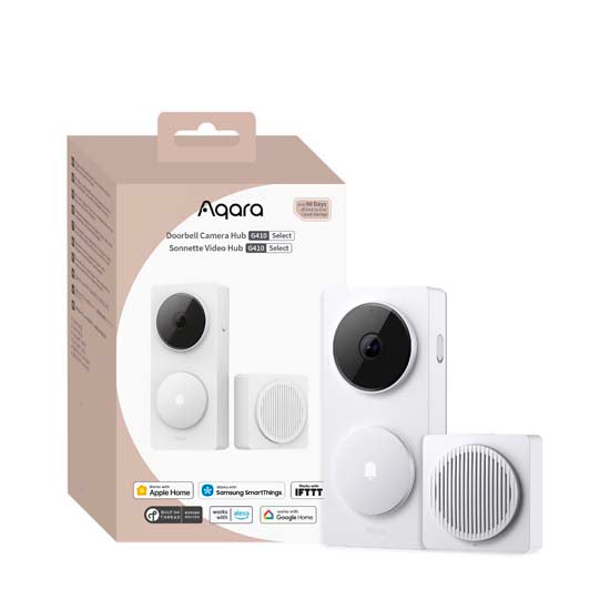 Doorbell Camera Hub G410 Select Blanco