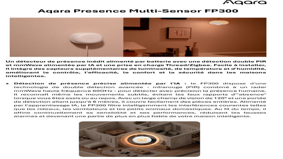 Sensor Multi-Presencia FP300