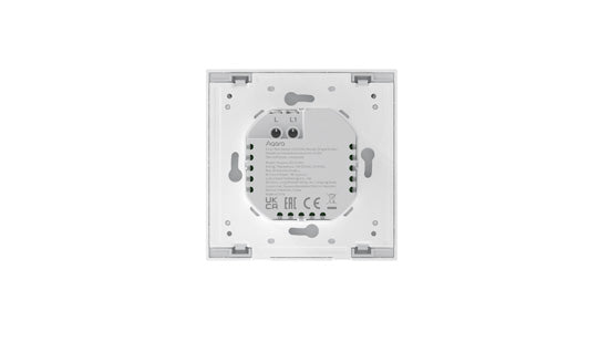 Interruptor de pared inteligente H1 (sin neutro, un solo botón) Blanco