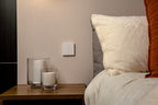 Interruptor de pared inteligente H1 EU (sin neutro, doble tecla) Blanco