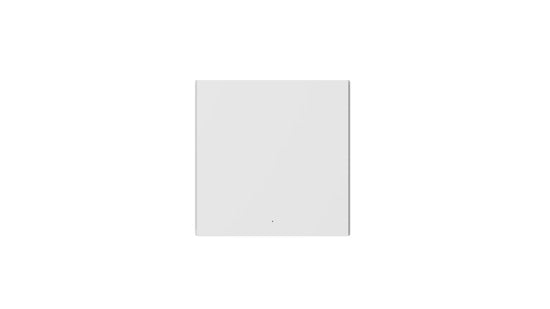 Interruptor de pared inteligente H1 EU (con neutro, botón único) Blanco