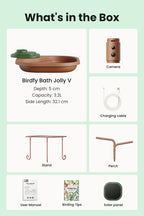 Bebedero para aves Jolly V IA