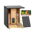 Comedero Bamboo con IA gratis de por vida y energía solar