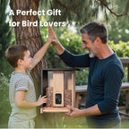 Comedero Bamboo con IA gratis de por vida y energía solar