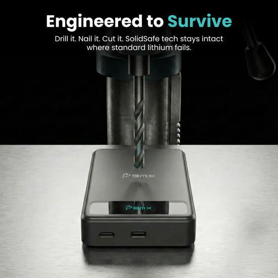 Batería Magnética SolidSafe™ Estado Sólido 10.000mAh Negro