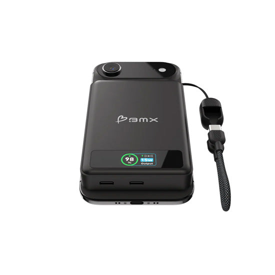 Batería Magnética SolidSafe™ Estado Sólido 10.000mAh Negro
