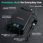 Batería Magnética SolidSafe™ Estado Sólido 10.000mAh Negro
