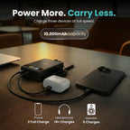 Batería Magnética SolidSafe™ Estado Sólido 10.000mAh Negro
