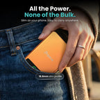 Batería Magnética SolidSafe™ de Estado Sólido 10.000mAh Naranja