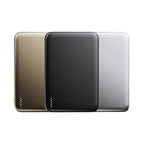 Batería Magnética Inalámbrica SolidSafe™ Air Titanio 5000mAh Qi2 Negra