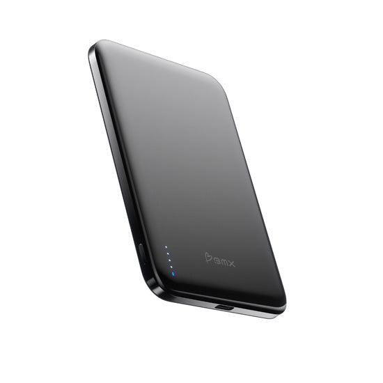 Batería Magnética Inalámbrica SolidSafe™ Air Titanio 5000mAh Qi2 Negra
