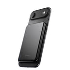 Batería Magnética Inalámbrica SolidSafe™ Air Titanio 5000mAh Qi2 Negra