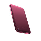 SolidSafe™ Air Titanium 5000mAh Qi2 Batería Magnética Inalámbrica Burgundy