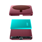 SolidSafe™ Air Titanium 5000mAh Qi2 Batería Magnética Inalámbrica Burgundy