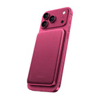 SolidSafe™ Air Titanium 5000mAh Qi2 Batería Magnética Inalámbrica Burgundy