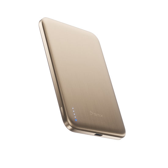 SolidSafe™ Air Titanium 5000mAh Batería Magnética Inalámbrica Qi2 Dorada