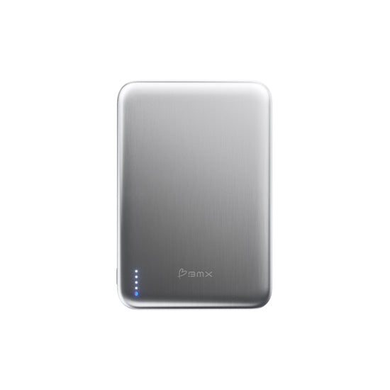 SolidSafe™ Air Titanium 5000mAh Qi2 Batería Magnética Inalámbrica Silver