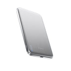 SolidSafe™ Air Titanium 5000mAh Qi2 Batería Magnética Inalámbrica Silver