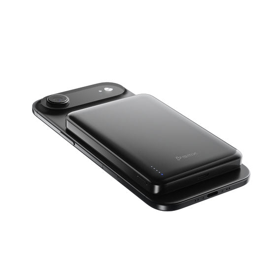 Batería Magnética SolidSafe™ Air Titanium 10.000mAh Qi2.2 Black