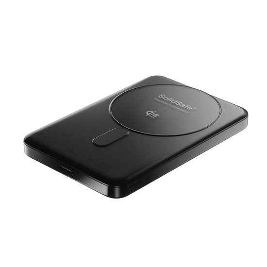 Batería Magnética SolidSafe™ Air Titanium 10.000mAh Qi2.2 Black