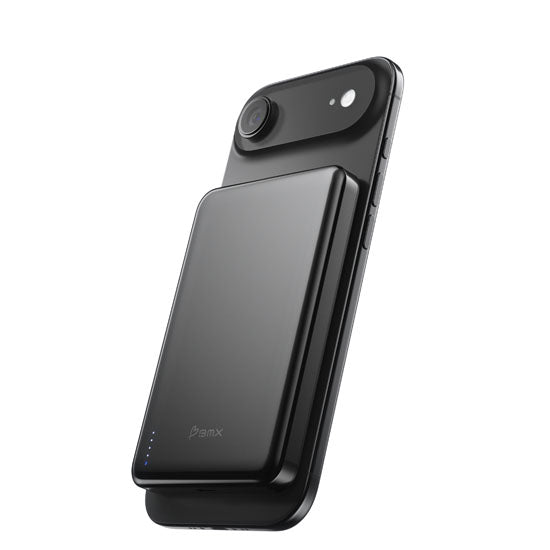 Batería Magnética SolidSafe™ Air Titanium 10.000mAh Qi2.2 Black