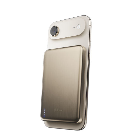 Batería Magnética SolidSafe™ Air Titanium 10.000mAh Qi2.2 Gold