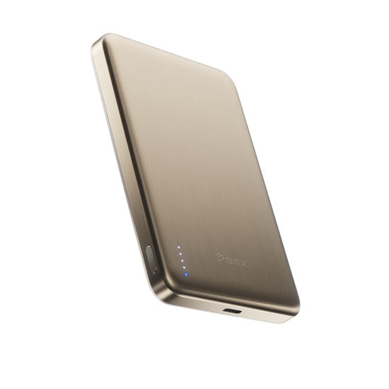 Batería Magnética SolidSafe™ Air Titanium 10.000mAh Qi2.2 Gold