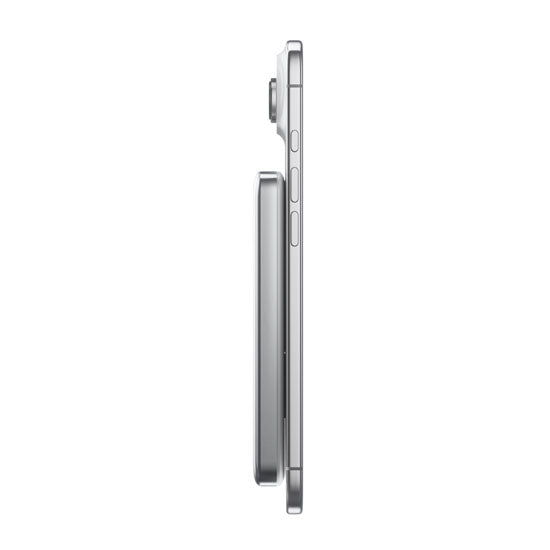 Batería Magnética SolidSafe™ Air Titanium 10.000mAh Qi2.2 Silver